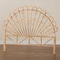 Bali & Pari Rasima Modern Bohemian Natural Brown Rattan Queen Size Standalone Headboard 239-13393-ZORO - alternate 6